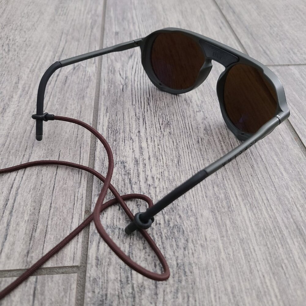 Vuarnet Ice Glacier Sunglasses Matte Green with Brown Lenses - Picture 7 of 13